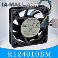EVERFLOW R124010BM 12V 0.12A 4-wire double ball bearing silent cooling fan