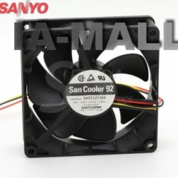 Sanyo 9A0912F404 9025 90mm DC12V 0.14A server inverter axial cooling fan