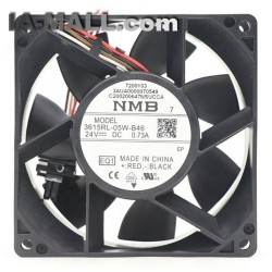 3615RL-05W-B46 NMB DC24V 0.73A inverter fan