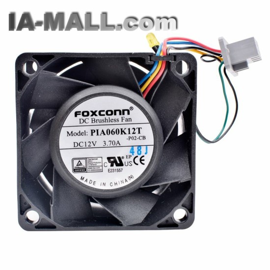 PIA060K12T FOXCONN DC12V 3.70A cooling fan