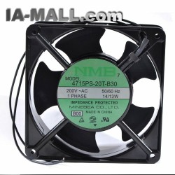 NMB-MAT 4715PS-20T-B30 AC200V 50/60Hz cooling fan