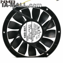 NMB 5910PL-07W-B75 17025 17cm 170mm DC 48V 0.85A slim industrial cabinet cooling fan