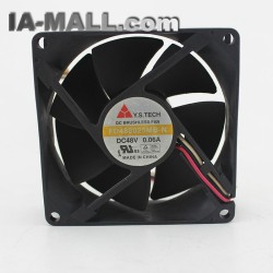 Y.STECH FD488025MB-N 48V 0.06A 8025 8CM double ball bearing cooling fan