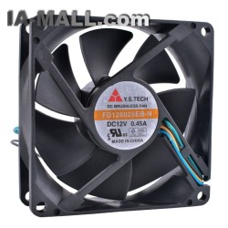 Y.S.TECH FD128025EB-N DC12V 0.45A cooling fan
