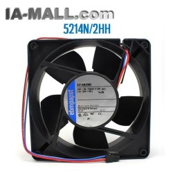 Ebmpapst 5214N/2HH DC24V 0.73A 17.5W Ball Bearing Cooling Fan