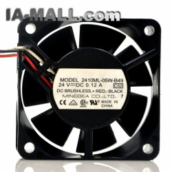 2410ML-05W-B49  DC24V 0.12A inverter cooling fan