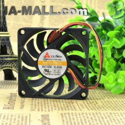 Y.S.TECH FD127010LB 7cm DC12v 0.2A graphics card cooling fans