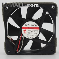 sunon KDE1207PHV1 MS.AR.GN DC12V 1.9W 3-wire cooling fan