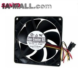 SANYO 9AH0912M4D04 9CM 12V 0.08A silent cooling fan