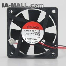 SUNON KD2406PHB1-2GN 24V 2.0W 6CM inverter cooling fan