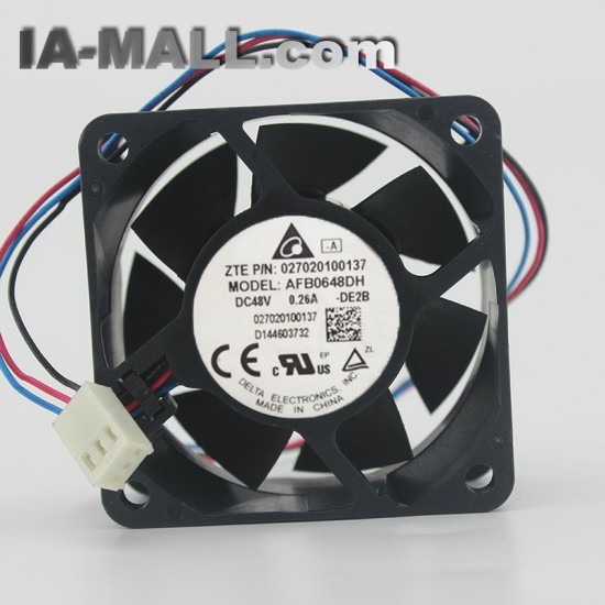 AFB0648DH DE2B 48V 0.26A large air volume cooling fan