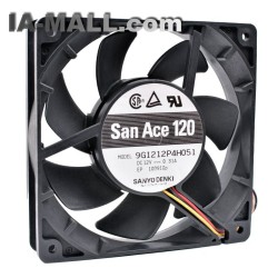 Sanyo 9G1212P4H051 DC12V 0.31A 4pin PWM Computer Cooling Fan