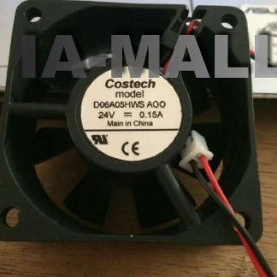 COSTECH D06A05HWS A00 6CM DC24V 0.15A inverter fan