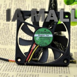SUNON KDE1207PFV3-A 12V 0.7W 70*70*10 7CM 3 pin quiet cooling fan