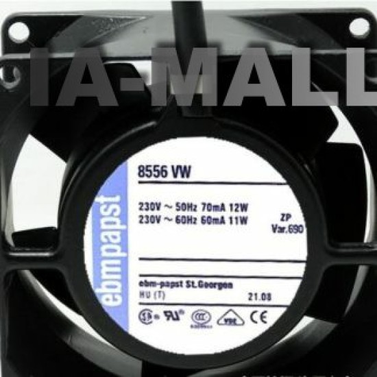 Ebmpapst 8CM 8556 VW 220V 11W/12W cooling fan