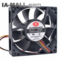 SUPERRED CHB7012DS-A-1 12V 0.20A noise balance cooling fan