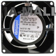 EBMPAPST 8556N 230V  metal temperature cooling fan