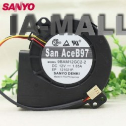 SANYO 9BAM12GC2-2 12V 1.85A  9CM wind turbine cooling fan