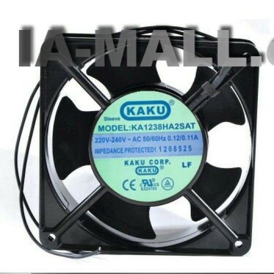 KAKU KA1238HA2SAT 220V~240V AC50/60Hz 0.12/0.11A cooling fan