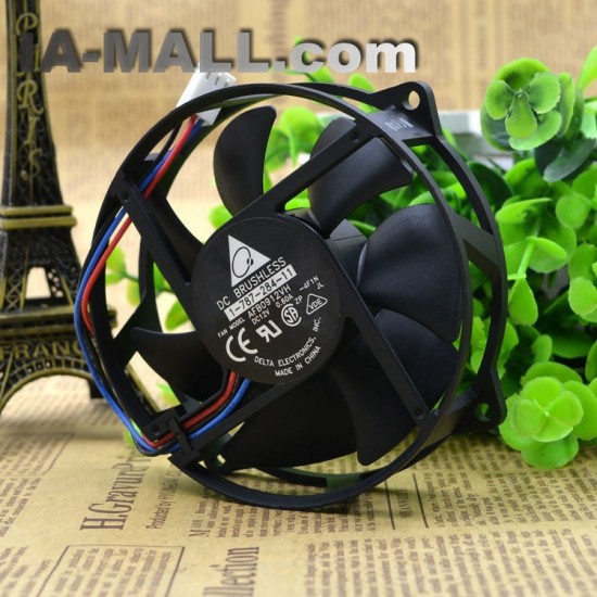 Delta AFB0912VH 12v 0.60 A third line round computer desktop host CPU cooling fans