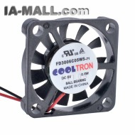 COOLTRON FD3006C05W5 5V 0.6W ball bearing cooling fan