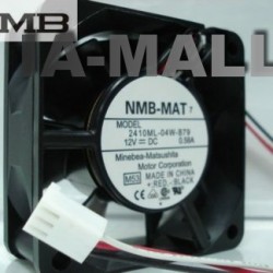 NMB 2410ML-04W-B79 -F62 6cm DC12V 0.58A 3Wire server inverter Cooling fan