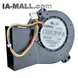 SERVO E1033X12BYAP-26 DC12V 1.A turbo blower cooling fan