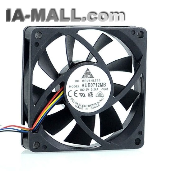 Delta AUB0712MB 12V 0.24A 7cm 4-pin PWM CPU cooling fan
