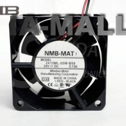 NMB 2410ML-05W-B59 DC24V 0.13A 60mm server inverter axial fan