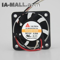 Y.S.TECH FD124010HB 12V 0.09A 4cm Double Ball cooling fan