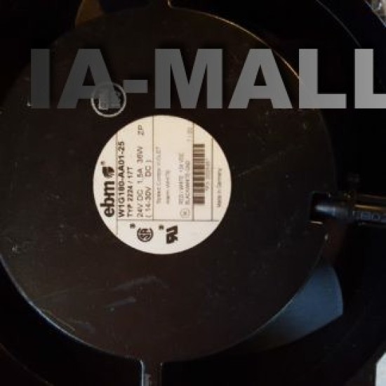 ebm w1G180-AA1-25 24V DC FAN