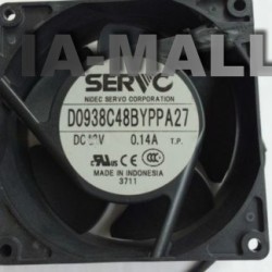 SERVO D0938C48BYPPA27 DC 48V 0.14A Server Cooling Fan