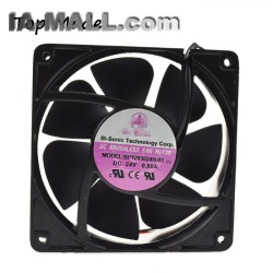 BI-SONIC BP13824H-03 24V 0.80A Ball Bearing Axial Flow Fan