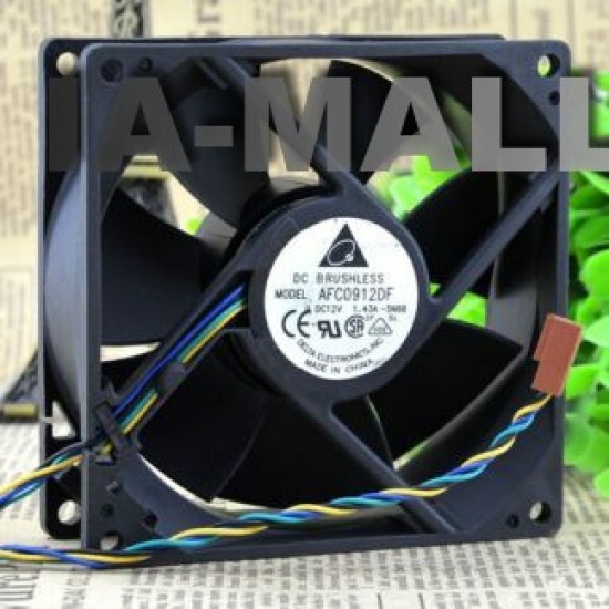 delta AFC0912DF U7581 12V 1.43A 90*90*32 9CM 4 line PWM fan