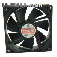 JIULONG YY9225H24S DC24V 6.72W 0.3A 2-Wires Inverter Cooling Fan