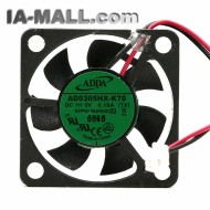 ADDA AD0305HX-K70 DC5V 0.18A 2-Wire micro cooling fan