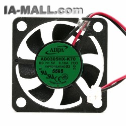 ADDA AD0305HX-K70 DC5V 0.18A 2-Wire micro cooling fan