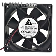 AFB1224GHE-C DC24V 1.6A Delta 12cm cooling fan