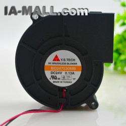 Y.S.TECH BD247530MB DC24V 0.13A cooling fan