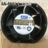 AVC DATC1551B8S 48V 2.62A  double ball bearing PWM 4-wires cooling fan