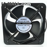 DOSSY DX/DS20060ABHL AC220V AC380V 65W Axial AC fan