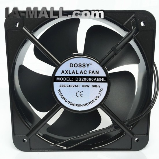 DOSSY DX/DS20060ABHL AC220V AC380V 65W Axial AC fan
