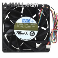 DYPA1238B8S AVC DC48v 1.2A 4-wires cooling fan