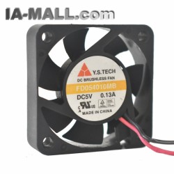 Y.S.Tech FD054010MB DC5V 0.13A 2-Wires Cooling Fan