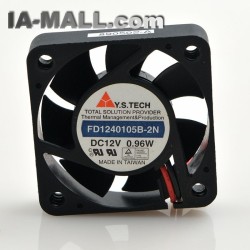 Y.S.Tech FD1240105B-2N DC12V 0.96W 2-wire cooling fan