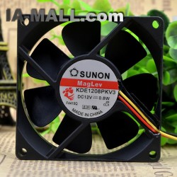 Sunon KDE1208PKV3 13.MS.AF.GN 12V 0.8W 8CM cooling fan