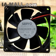 Servo PUDC24U3CR-L38 DC24V 0.12A 2.8W cooling fan
