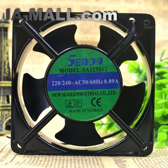 SEADA SA1238A2 12CM AC220V/240v 0.09A 2-Wires Cooling Fan