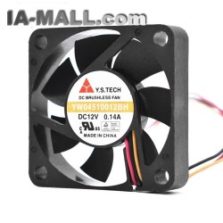 Y.S.TECH YW04510012BH DC12V 0.14A 3 line fan